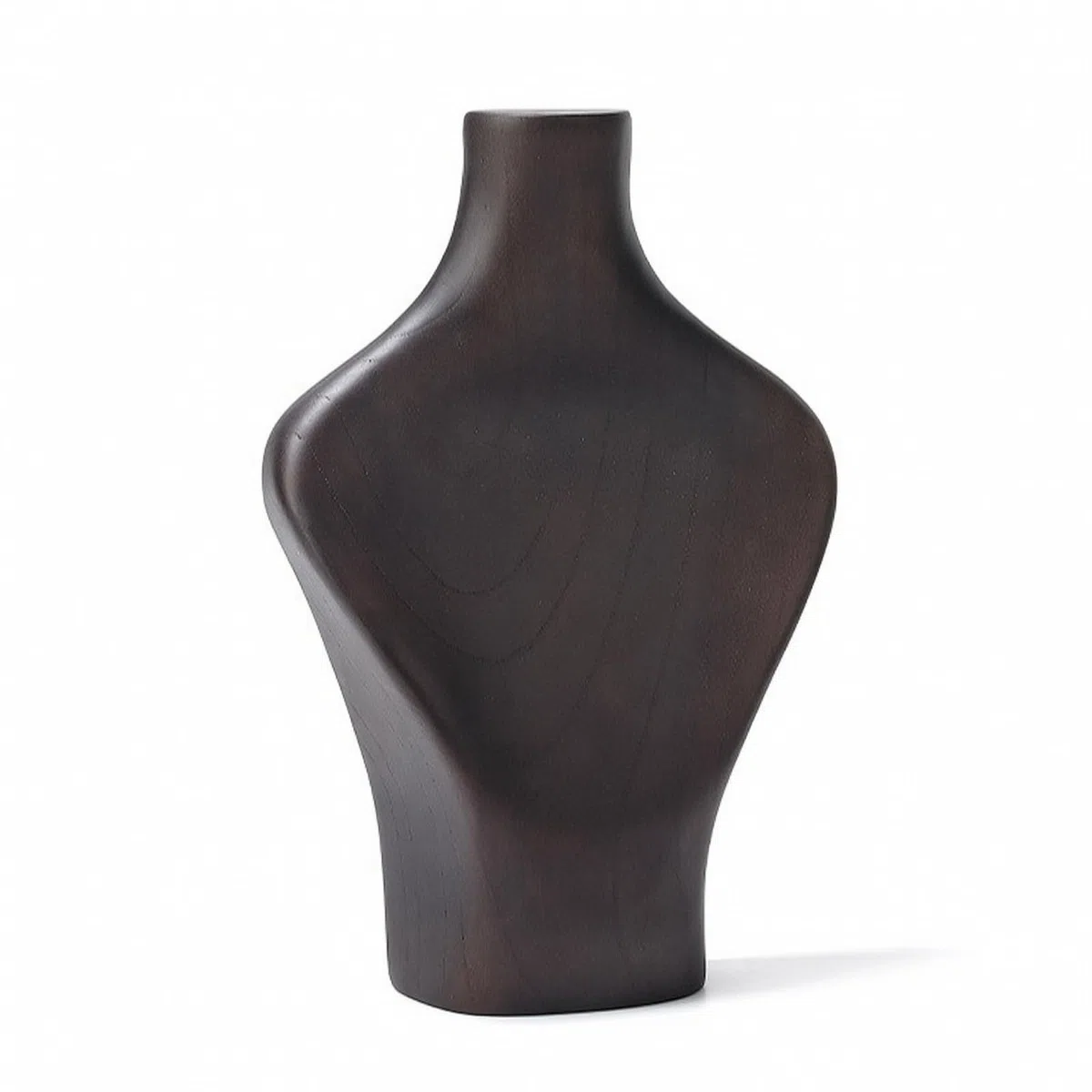 Buste Présentoir En Bois Massif Autoportant Présentoir à Bijx En Forme Buste Stable Mannequin à Bijx pr, 30cm