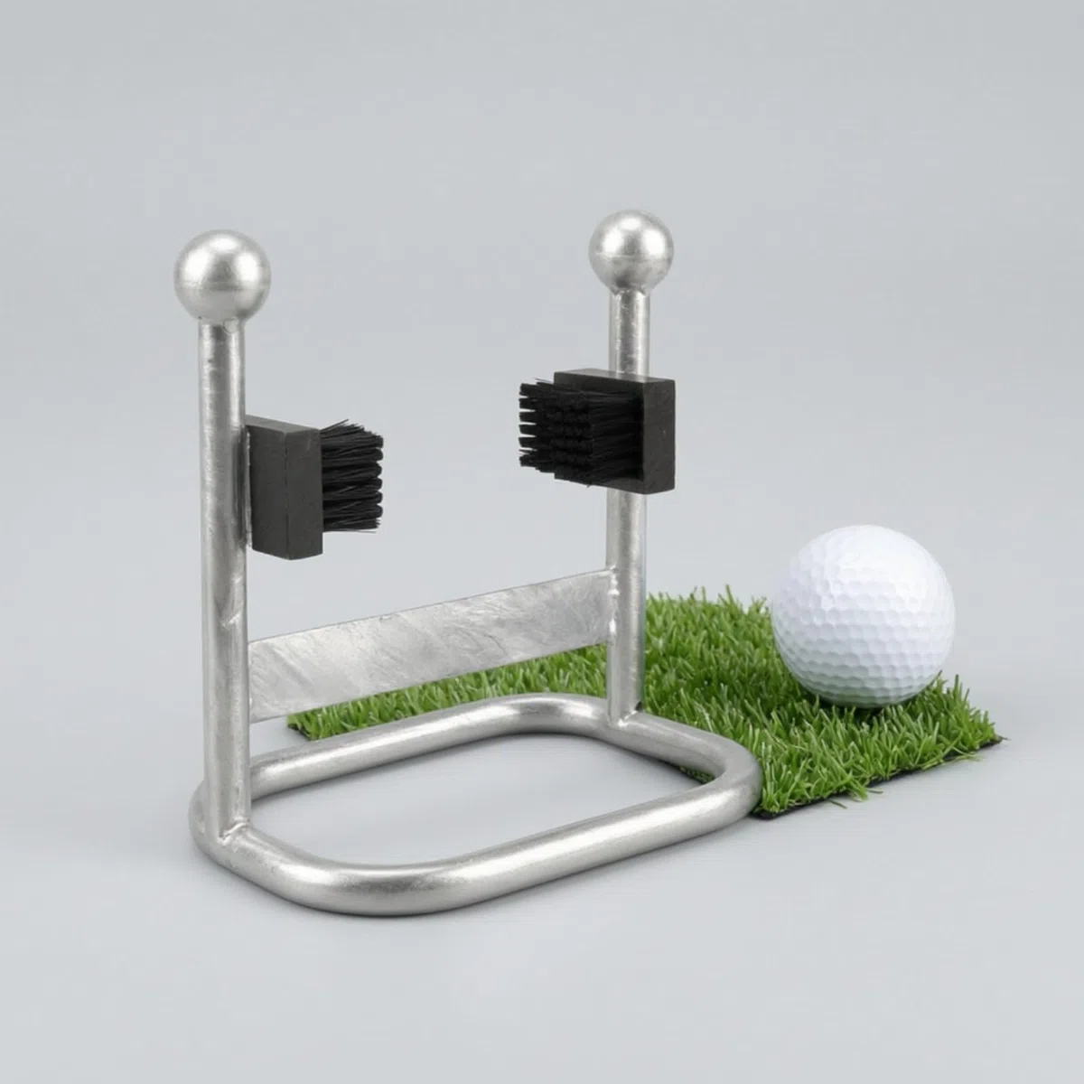Brosse à Chaussures Golf Soli Brosse à Chaussures Cadre en Métal Rigis -Pieds Brosses pr Entrée