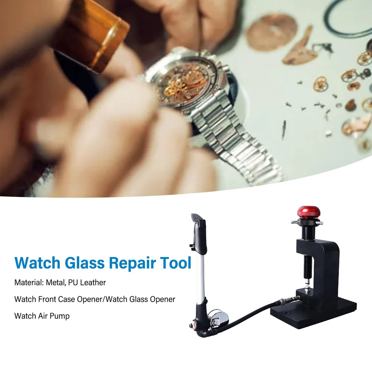 Ensemble D'outils pour Enlever Les Cristaux de Montre