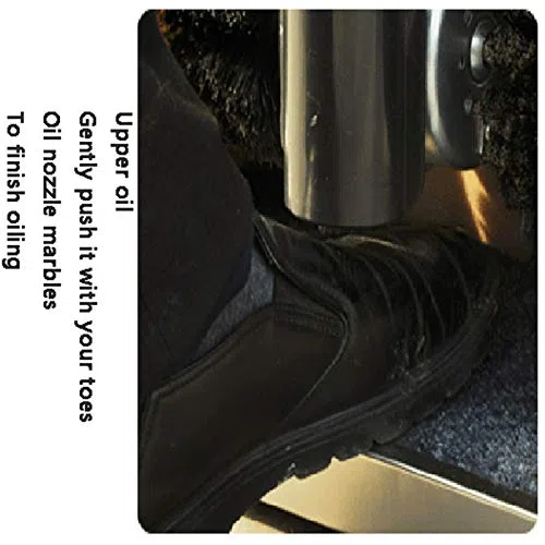 Polisseuse électrique Automatique à Induction pour Chaussures, Nettoyeur électrique - Acier Inoxydable, kit de Nettoyage Portable pour Chaussures en Cuir avec dépoussiérage et Polissage