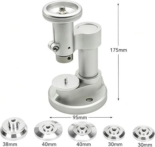 DKULMN Ensemble d'outils pour Montre, Outil de Remplacement de Batterie de Montre avec 25 moules pour Ouvrir/Fermer Les boîtiers de Montre