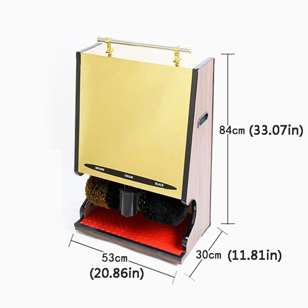 kit de cirage, Automatic induction shoe polisher cleaning brush kit shoes polishing machine for hotel entrance